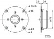 High-end výškový reproduktor 25mm (1