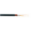 Mikrofon Kabel na Cívce 2x 0.22 mm² 100 m Černá