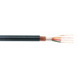 Mikrofon Kabel na Cívce 4x 0.22 - 100 m Černá