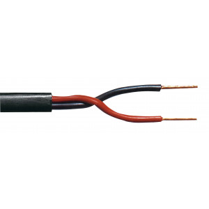 Kabel Reproduktoru na Cívce 2x 2.00 mm² 100 m Černá