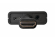 Adaptér High Speed HDMI HDMI - VGA Zásuvka + 3.5mm Zásuvka / USB Micro B Zásuvka Černá
