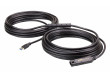 Prodlužovací Kabel USB 3.0 A Zástrčka - A Zásuvka Kulatý 15 m Černá