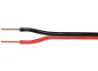 Kabel repro 2 x 1.00 mm - černý/červený, 100 m
