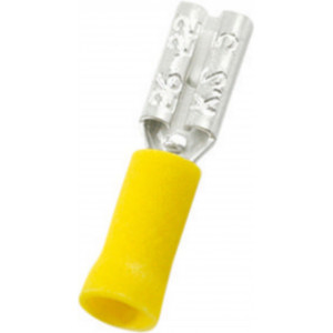 Nožová zásuvka Žlutá 2.8 x 0.5 mm N/A