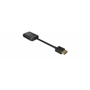 Adaptér DisplayPort HDMI - VGA Černá