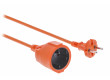 Prodlužovací Napájecí Kabel 15 m H05VV-F 2X1.5 Oranžová