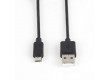 Kabel USB 2.0 A Zástrčka - Micro B Zástrčka 1 m Černá