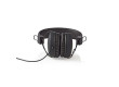 Kabelová Sluchátka | On-ear | Skládací | Kulatý Kabel 1,2 m | Černá barva