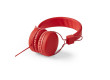 Kabelová Sluchátka | On-ear | Skládací | Kulatý Kabel 1,2 m | Červená barva