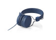 Kabelová Sluchátka | On-ear | Skládací | Kulatý Kabel 1,2 m | Modrá