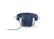 Kabelová Sluchátka | On-ear | Skládací | Kulatý Kabel 1,2 m | Modrá