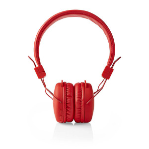 Bezdrátová Sluchátka | Bluetooth® | On-ear | Skládací | Červená barva