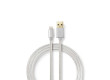 Synchronizační a nabíjecí kabel | Apple Lightning 8-pin Zástrčka - USB A Zástrčka | 2 m | Hliník