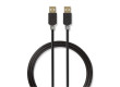 USB 2.0 kabel | A Zástrčka - A Zástrčka | 2 m | Antracit
