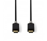 Kabel USB 3.1 (Gen1) | Typ-C Zástrčka - Typ-C Zástrčka | 1 m | Antracit