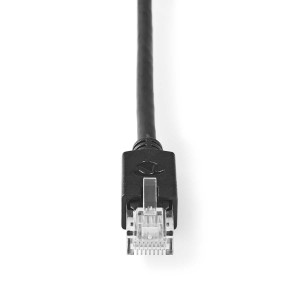Síťový Kabel Cat 5e UTP | RJ45 (8P8C) Zástrčka - RJ45 (8P8C) Zástrčka | 15 m | Antracit