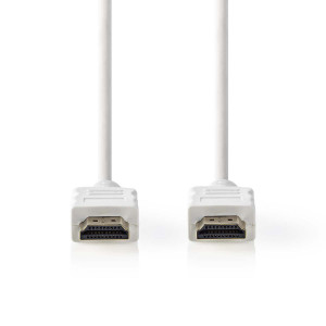 Kabel High Speed HDMI™ s Ethernetem | Konektor HDMI™ - Konektor HDMI™ | 10 m | Bílá barva