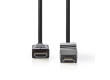 Kabel High Speed HDMI™ s Ethernetem | Konektor HDMI™ - HDMI™ Konektor Otočný | 1,5 m | Černá barva