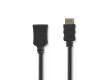 Kabel High Speed HDMI™ s Ethernetem | Konektor HDMI™ - HDMI™ Zásuvka | 2 m | Černá barva