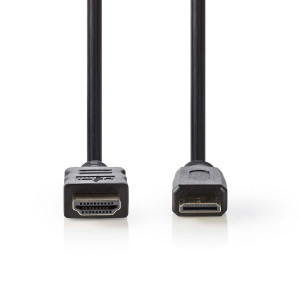 Kabel High Speed HDMI™ s Ethernetem | Konektor HDMI™ - HDMI™ Mini Konektor | 3 m | Černá barva