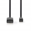 Kabel High Speed HDMI™ s Ethernetem | Konektor HDMI™ - HDMI™ Micro Konektor | 1,5 m | Černá barva