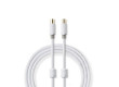 Koaxiální Kabel 100 dB | IEC (Koaxiální) Zástrčka - IEC (Koaxiální) Zástrčka | 5 m | Bílá barva