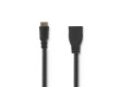 Kabel High Speed HDMI™ s Ethernetem | HDMI™ Mini Konektor - HDMI™ Zásuvka | 0,2 m | Černá barva