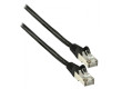 Patch kabel FTP CAT 5e, 0,25 m, černý