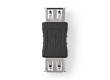 USB 2.0 Adaptér | A Zásuvka - A Zásuvka | Černá barva