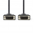 Kabel DVI | DVI-I 24+5-pin Zástrčka - DVI-I 24+5-pin Zástrčka | 2 m | Černá barva
