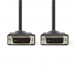 Kabel DVI | DVI-I 24+5-pin Zástrčka - DVI-I 24+5-pin Zástrčka | 2 m | Černá barva