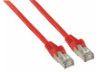 Patch kabel FTP CAT 5e, 1 m, červený