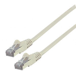 Patch kabel FTP CAT 5e, 3 m, bílý