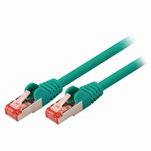 Síťový Kabel Cat 6 S / FTP | RJ45 Zástrčka - RJ45 Zástrčka | 1,5 m | Zelená