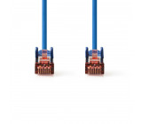 Síťový Kabel Cat 6 S / FTP | RJ45 Zástrčka - RJ45 Zástrčka | 7,5 m | Modrá