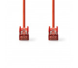 Síťový Kabel Cat 6 S / FTP | RJ45 Zástrčka - RJ45 Zástrčka | 5 m | Červená barva