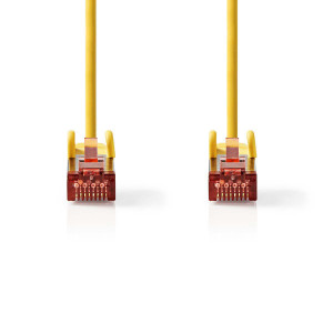 Síťový Kabel Cat 6 S / FTP | RJ45 Zástrčka - RJ45 Zástrčka | 2 m | Žlutá