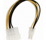 Interní napájecí kabel | Molex Zástrčka - PCI Express Zástrčka | 0,15 m | Různé