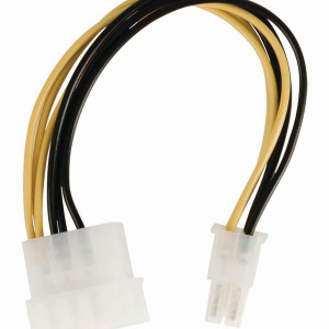 Interní napájecí kabel | Molex Zástrčka - PCI Express Zástrčka | 0,15 m | Různé