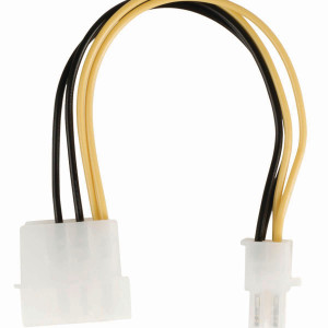 Interní napájecí kabel | P4 Zástrčka - Molex Zástrčka | 0,15 m | Různé