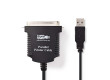 USB Kabel k Tiskárně | USB A Zástrčka - Centronics 36-pin Zástrčka | 2 m | Černá barva