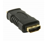 Adaptér HDMI | HDMI Mini Konektor - HDMI Zásuvka | Černá barva