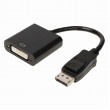 DisplayPort – DVI Kabel | DisplayPort Zástrčka - DVI-D 24+1-Pin Zásuvka | 0,2 m | Černá barva