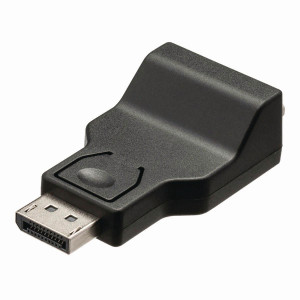 DisplayPort – VGA Adaptér | DisplayPort Zástrčka - VGA Zásuvka | Černá barva