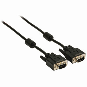 Kabel VGA | VGA Zástrčka - VGA Zástrčka | 10 m | Černá barva