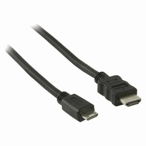 Kabel High Speed HDMI™ s Ethernetem | HDMI Konektor - HDMI Mini Konektor | 2 m | Černá barva