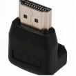 HDMI™ Adaptér Úhlový 270° | HDMI Konektor - HDMI Zásuvka | Černá barva