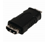 HDMI™ Adaptér | HDMI Mini Konektor - HDMI Zásuvka | Černá barva