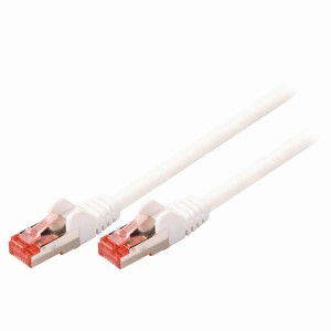 CAT6 S/FTP Síťový Kabel | RJ45 (8P8C) Zástrčka – RJ45 (8P8C) Zástrčka | 3 m | Bílá barva