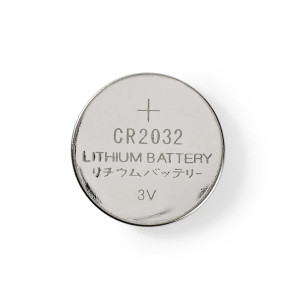 Lithiová Knoflíková Baterie CR2032 | 3 V | 5 kusů | Blistr